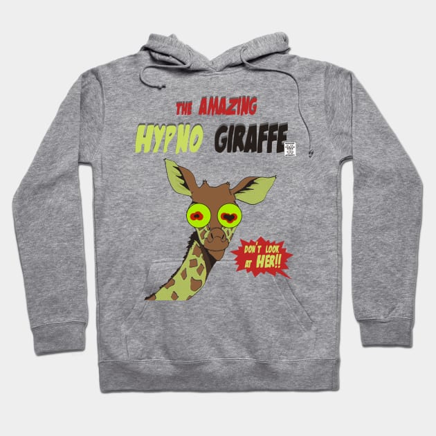 The Amazing Anteater Giraffe Hoodie by RobbieFish